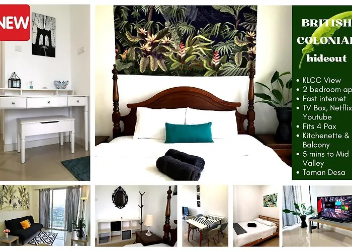 Colonial Hideout With Kl Skyline View - 5 Mins To Mid Valley