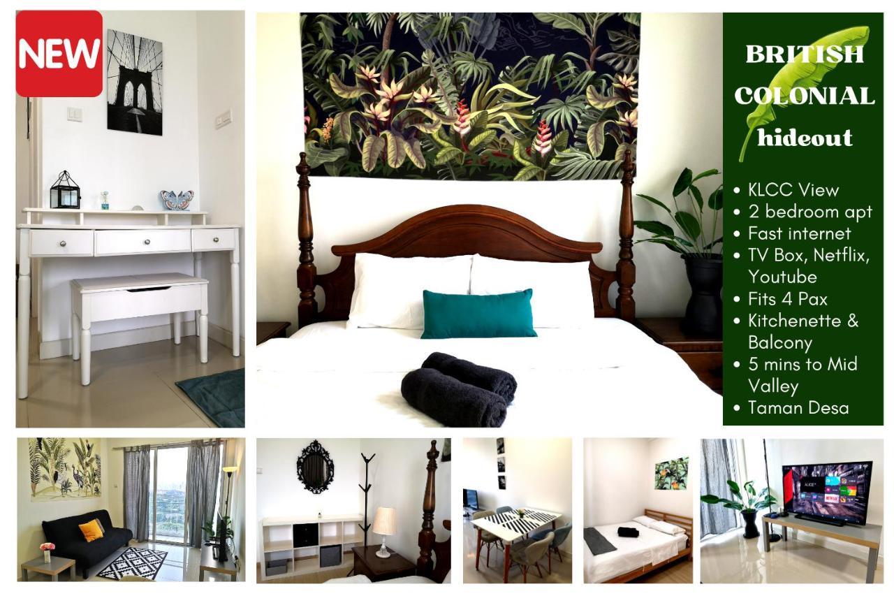 Apartment Colonial Hideout With Kl Skyline View - 5 Mins To Mid Valley Kuala Lumpur